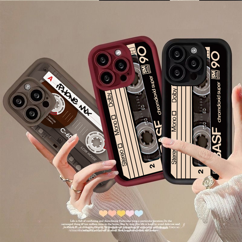 Vivo Y28 - Retro Radio Tape Print Case For