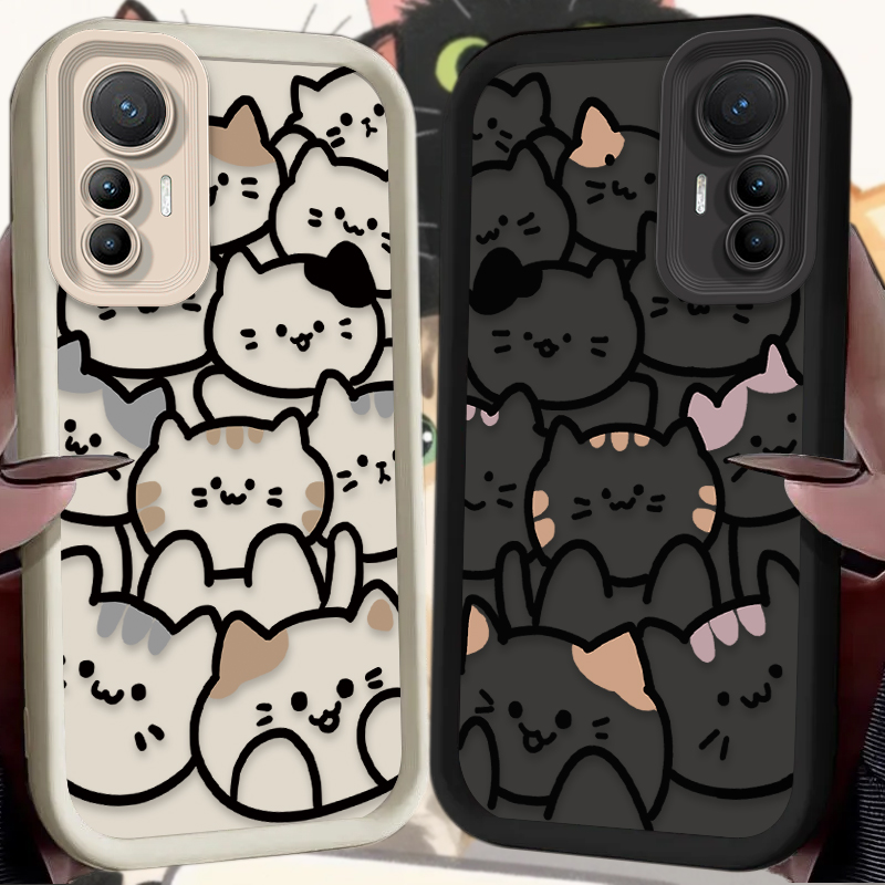 Xiaomi Poco X6 - Cartoon Animal Funny Cat Phone Case