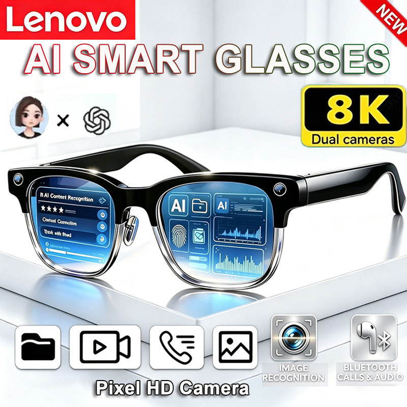 Lenovo 8K HD AI Smart Glasses  - Smart Glasses Lens review and price
