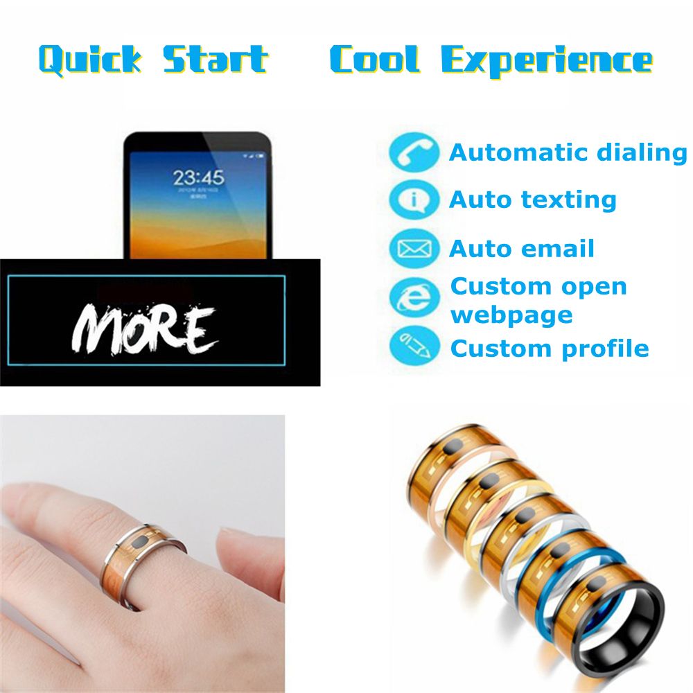 Fashion Technology Multifuncti - Smart Ring Nfc Pay review and price