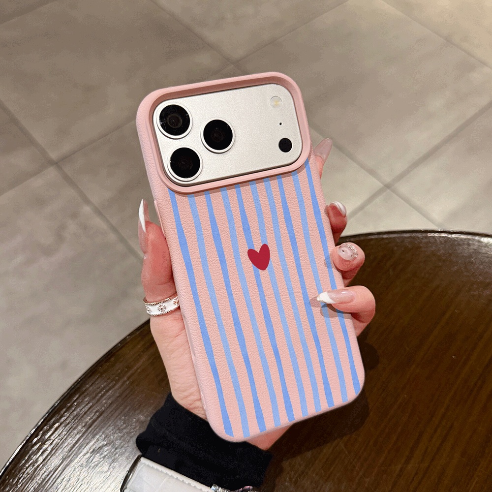 Vertical Stripes Hearts Phone  - Apple Iphone 15 Pro Max review and price