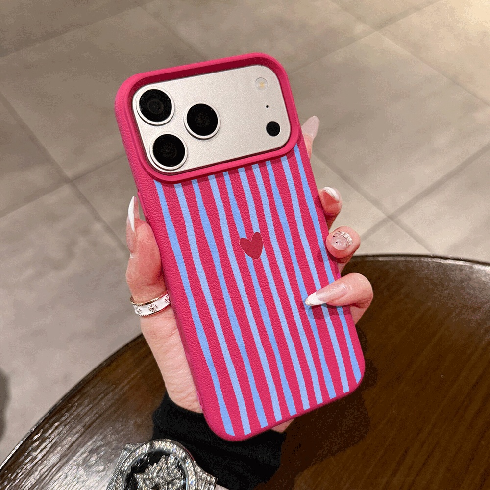 Vertical Stripes Hearts Phone  - Apple Iphone 15 Pro Max review and price