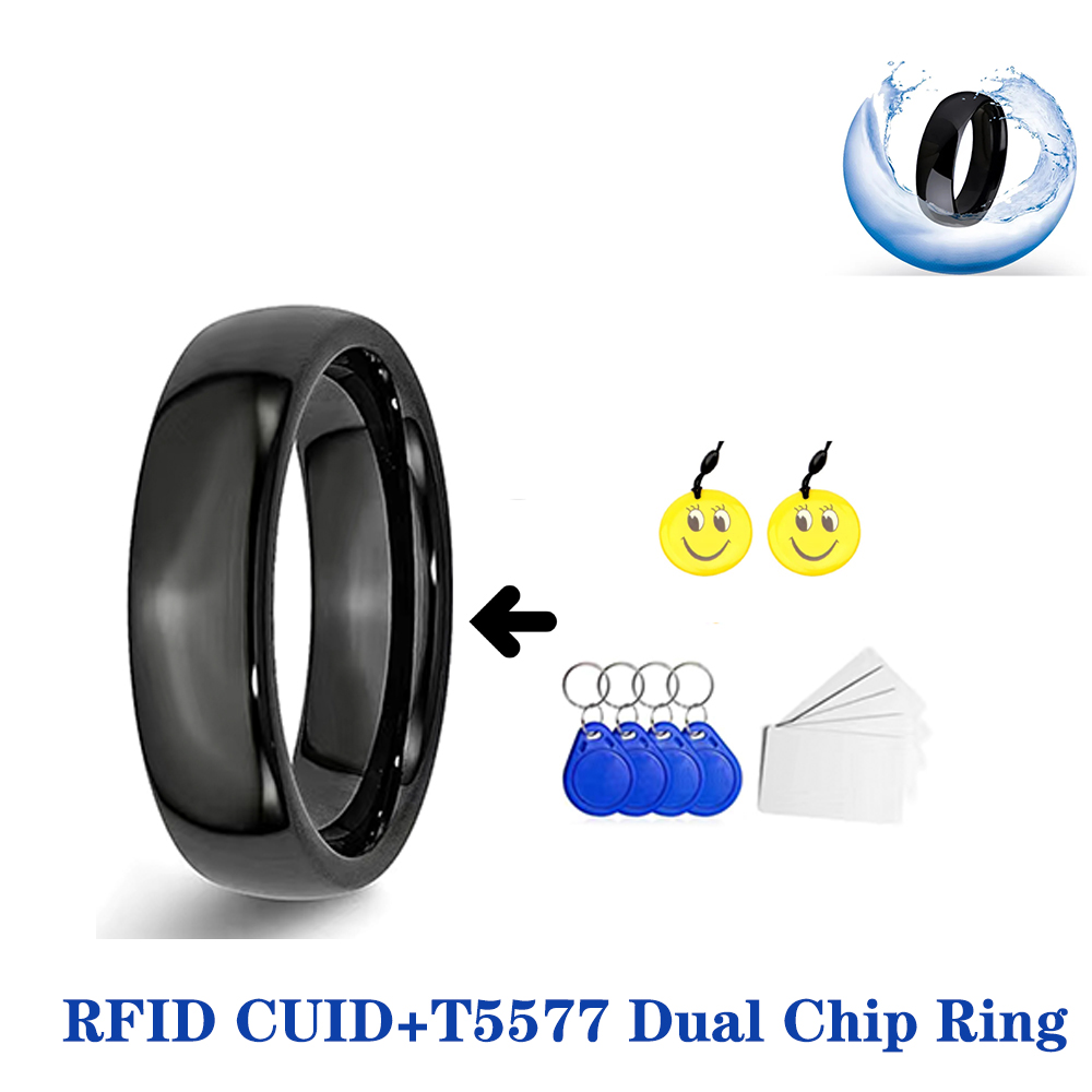 RFID Smart Dual Chip  NFC Ring - Smart Ring Nfc Pay review and price
