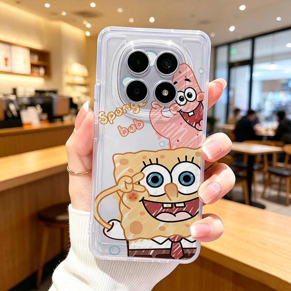 Cartoon Cute S-SpongeBob Cover - Xiaomi Poco X6 review and price