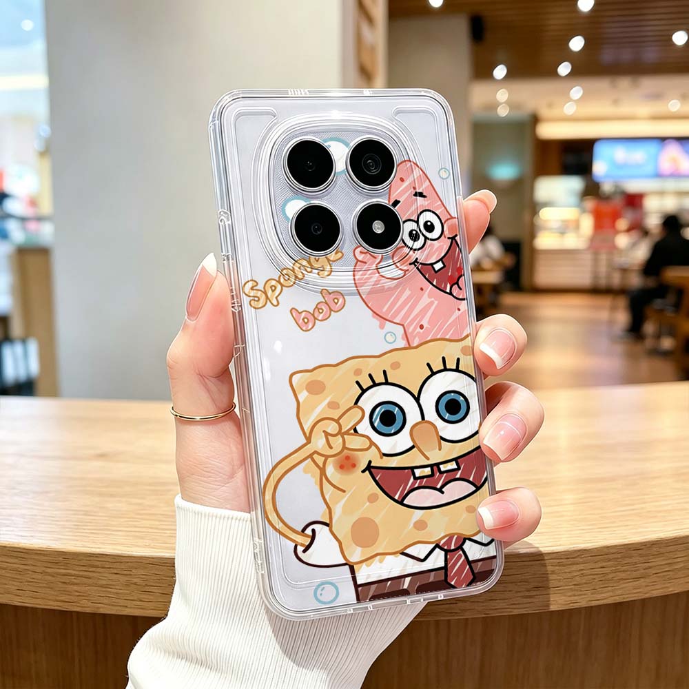 Cartoon Cute S-SpongeBob Cover - Xiaomi Poco X6 review and price