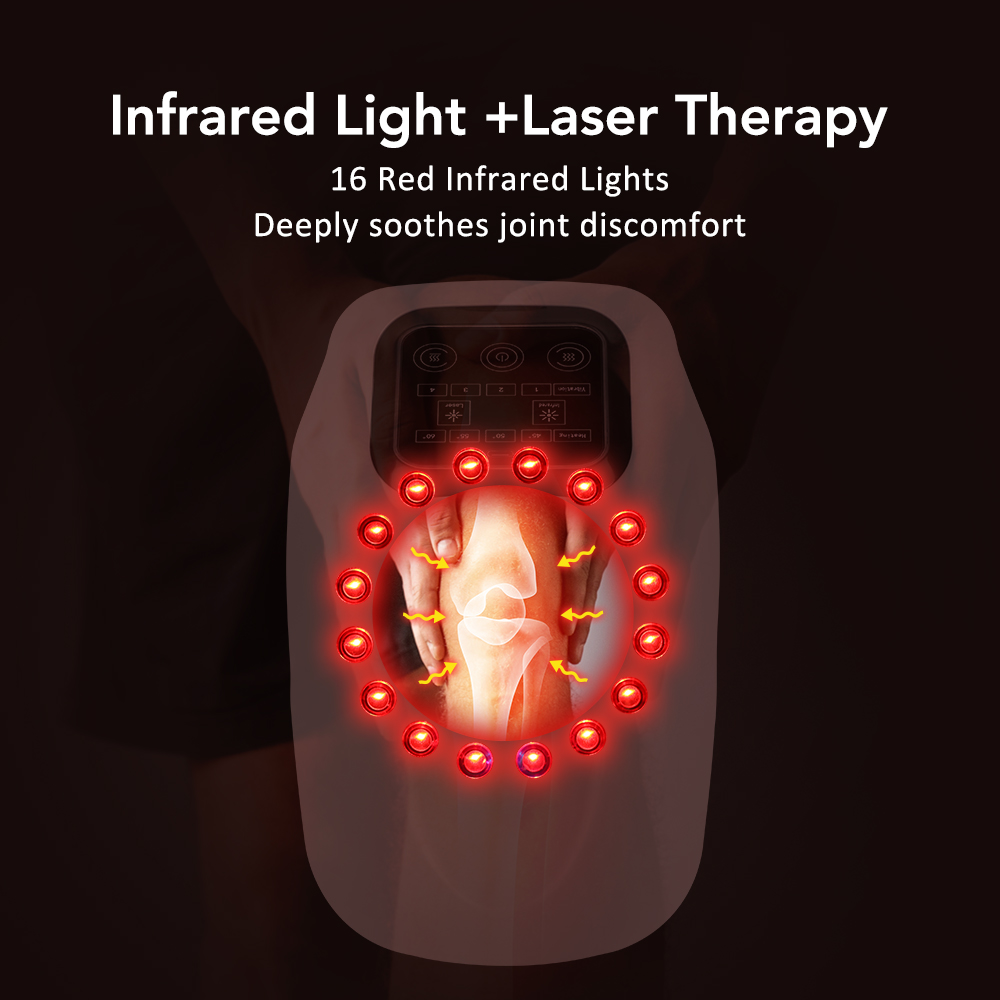 Infrared Knee Massager With 4- - Smart Knee Wrap review and price