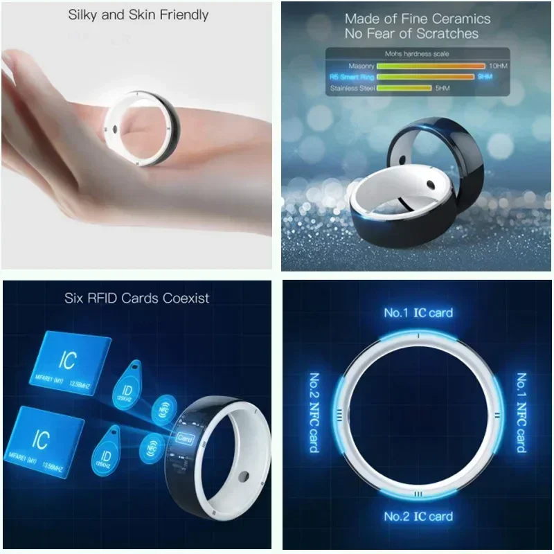 Smart Ring 6 RFID Cards Disk S - Smart Ring Nfc Pay review and price