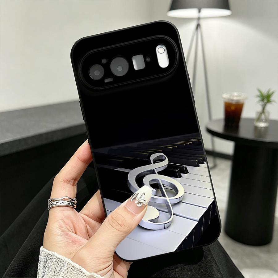 Monochrome Note Piano Case for - Google Pixel 8A review and price