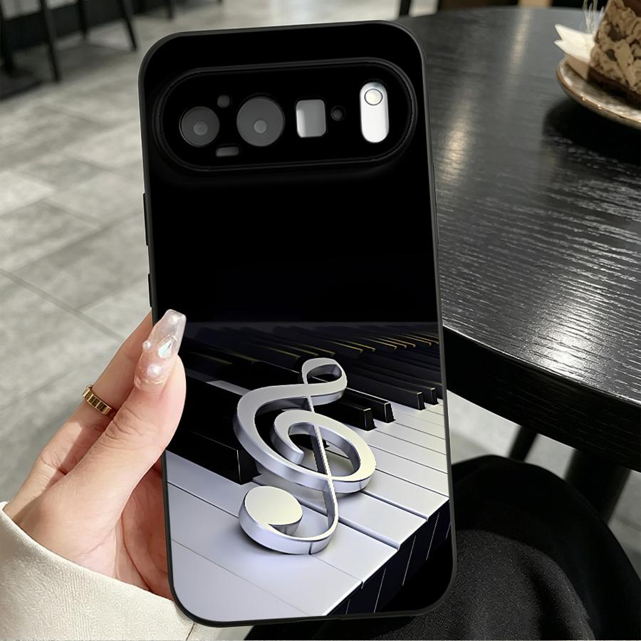 Monochrome Note Piano Case for - Google Pixel 8A review and price