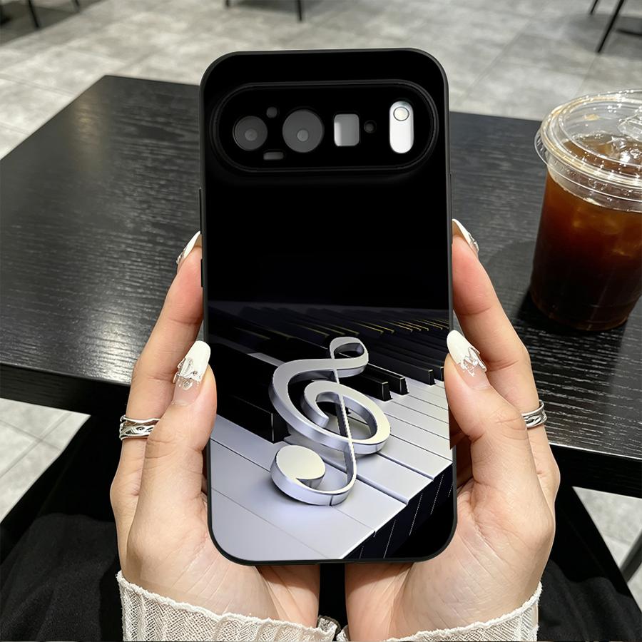 Monochrome Note Piano Case for - Google Pixel 8A review and price