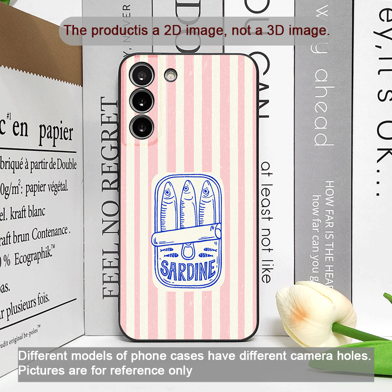 Cute Striped Pattern Sardines  - Oppo Reno 12 review and price