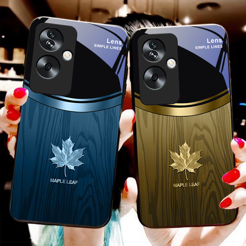 Wood Grain Maple Leaf For Oppo - Realme Note 50 review and price
